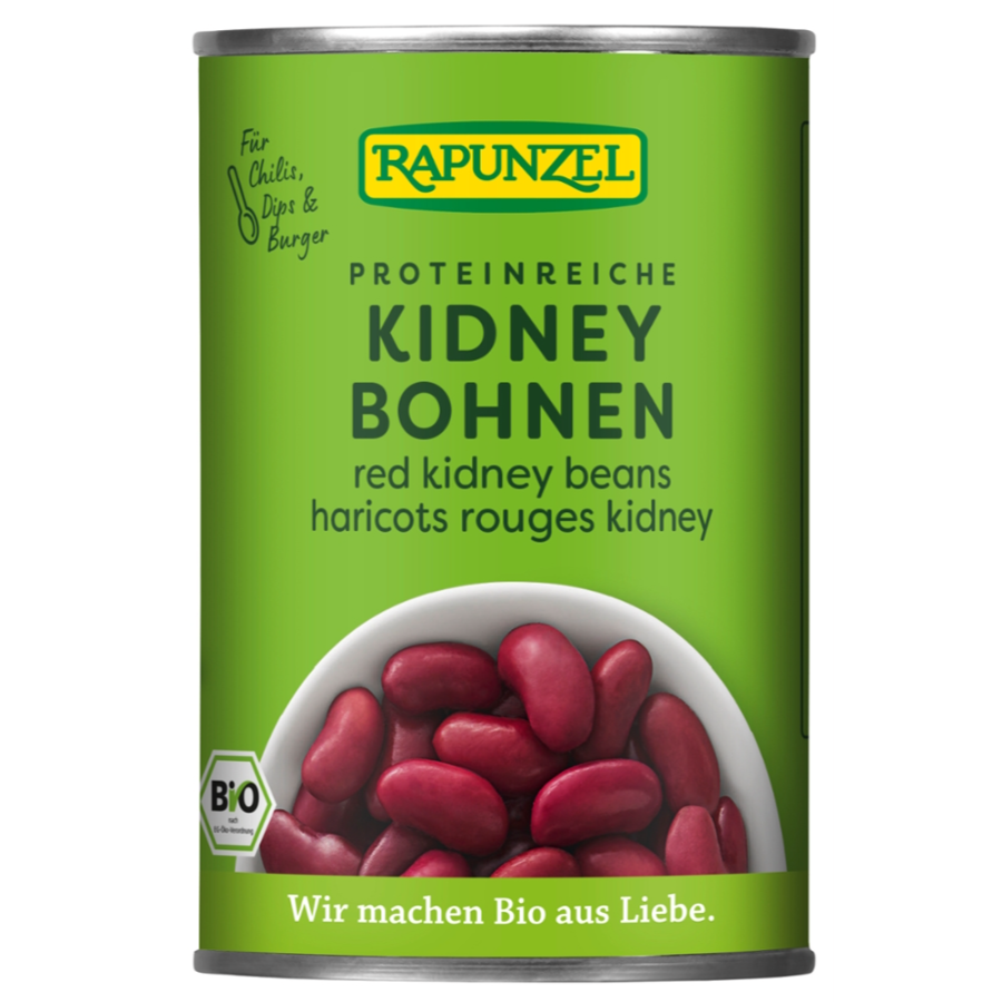 Bio Rote Kidney Bohnen in der Dose