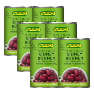 Bio Rote Kidney Bohnen in der Dose, Karton 6 Stk.