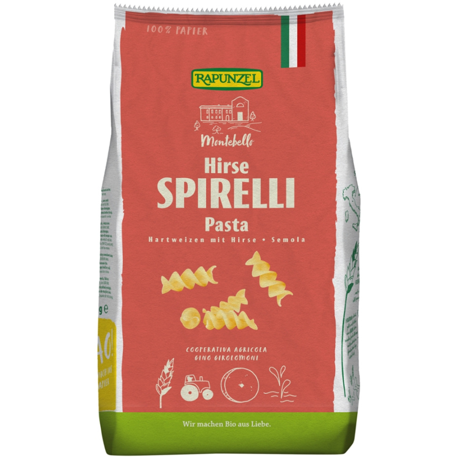 Bio Spirelli Semola mit Hirse