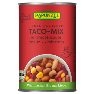 Bio Taco-Mix in der Dose