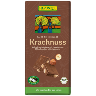 Bio Schokolade Vollmilch Krachnuss