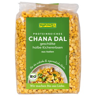 Bio Chana Dal, Kichererbsen halb geschält