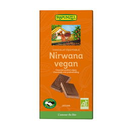 Chocolat Nirwana praliné vegan bio et équitable