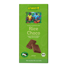 Chocolat vegan rice choco 40% de cacao bio