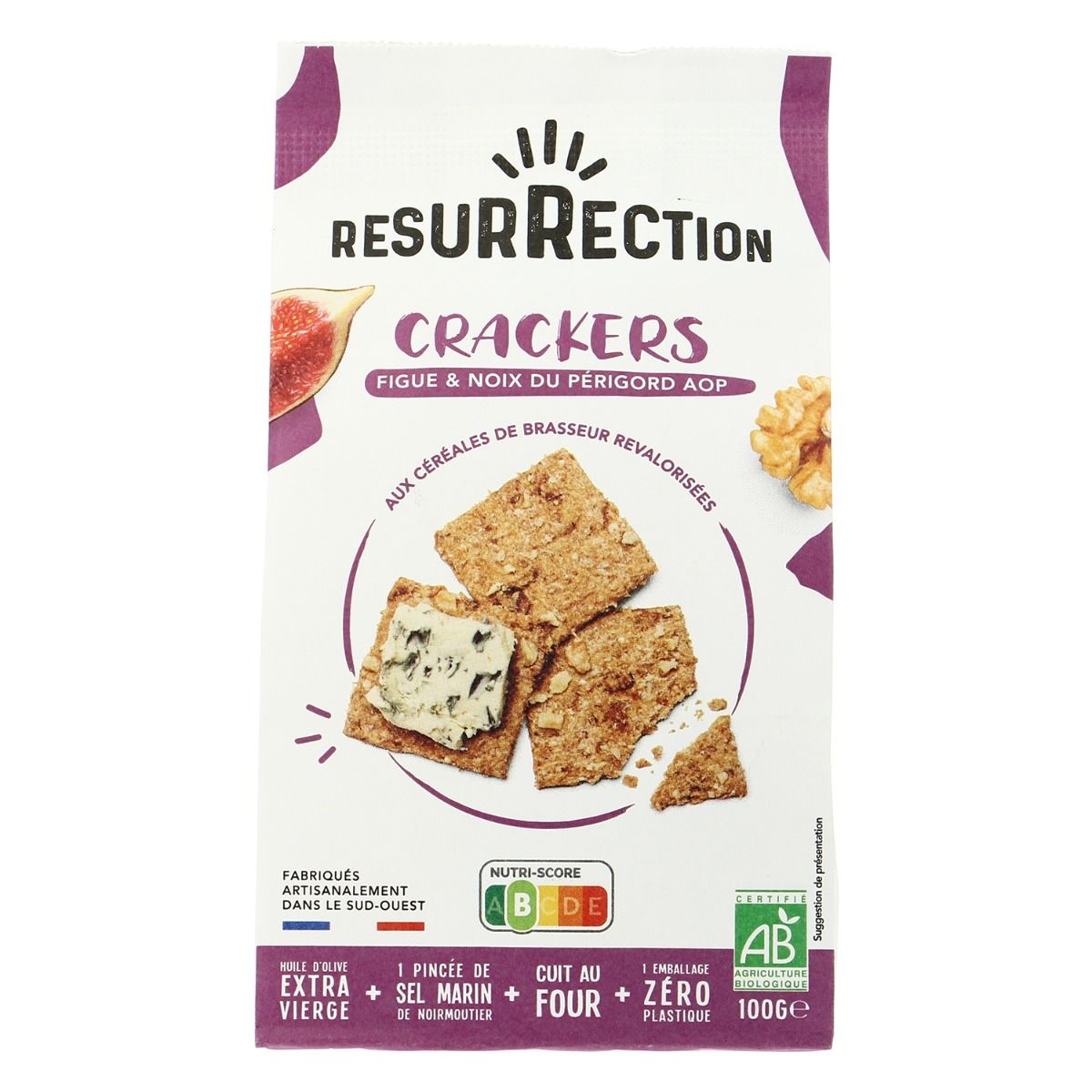Crackers Figues & Noix du Périgord AOP Bio