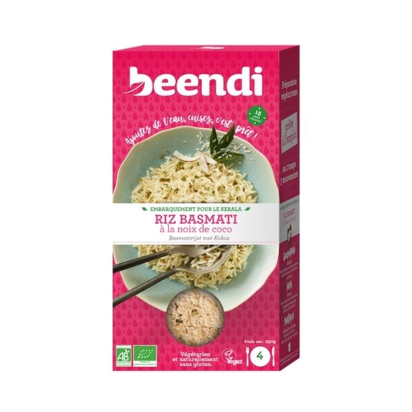 Riz Basmati À La Noix De Coco Bio - 250g