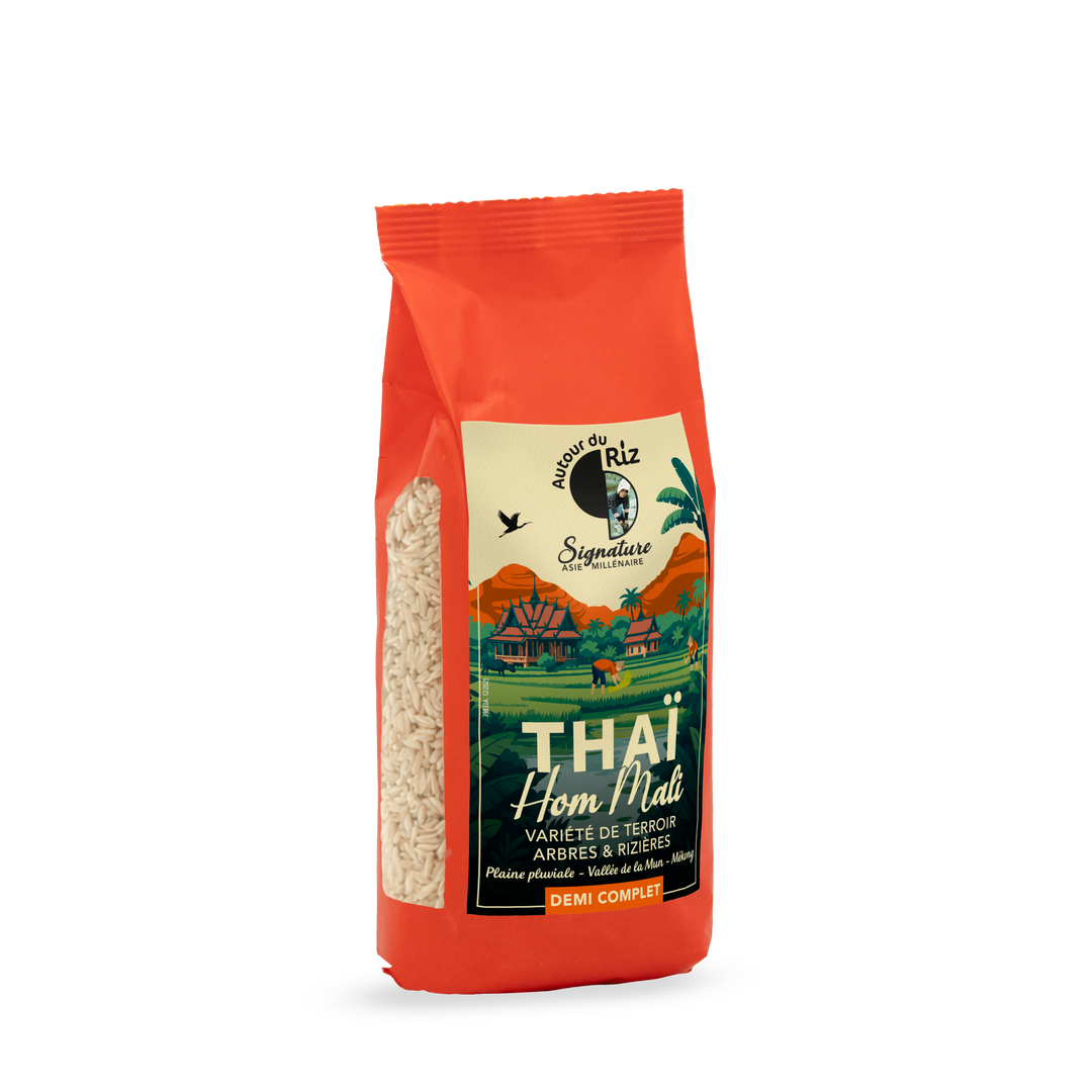 Riz thaï demi-complet bio