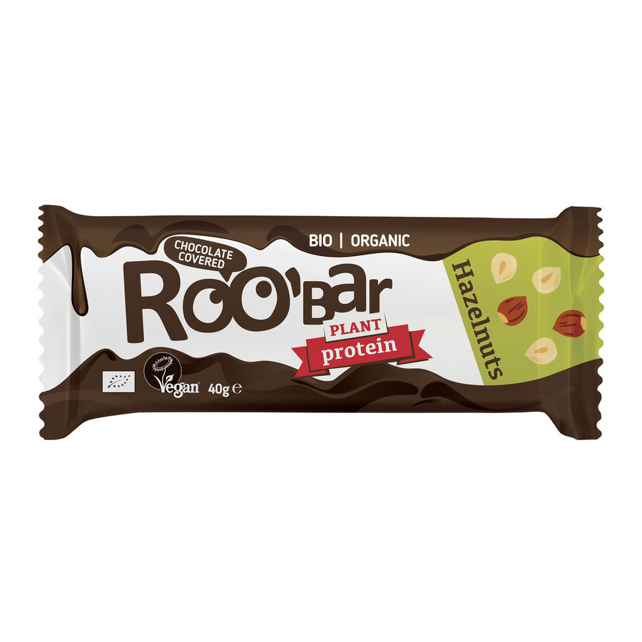 Bio Proteinriegel Haselnuss-Schokolade