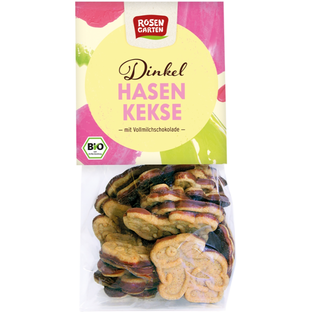 Bio Dinkel Hasenkekse Vollmilch