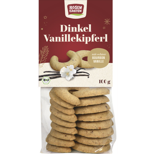 Bio Dinkel-Vanille-Kipferl