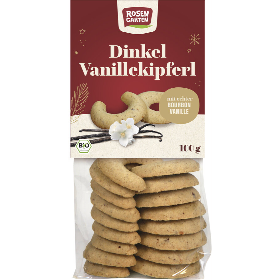 Bio Dinkel-Vanille-Kipferl