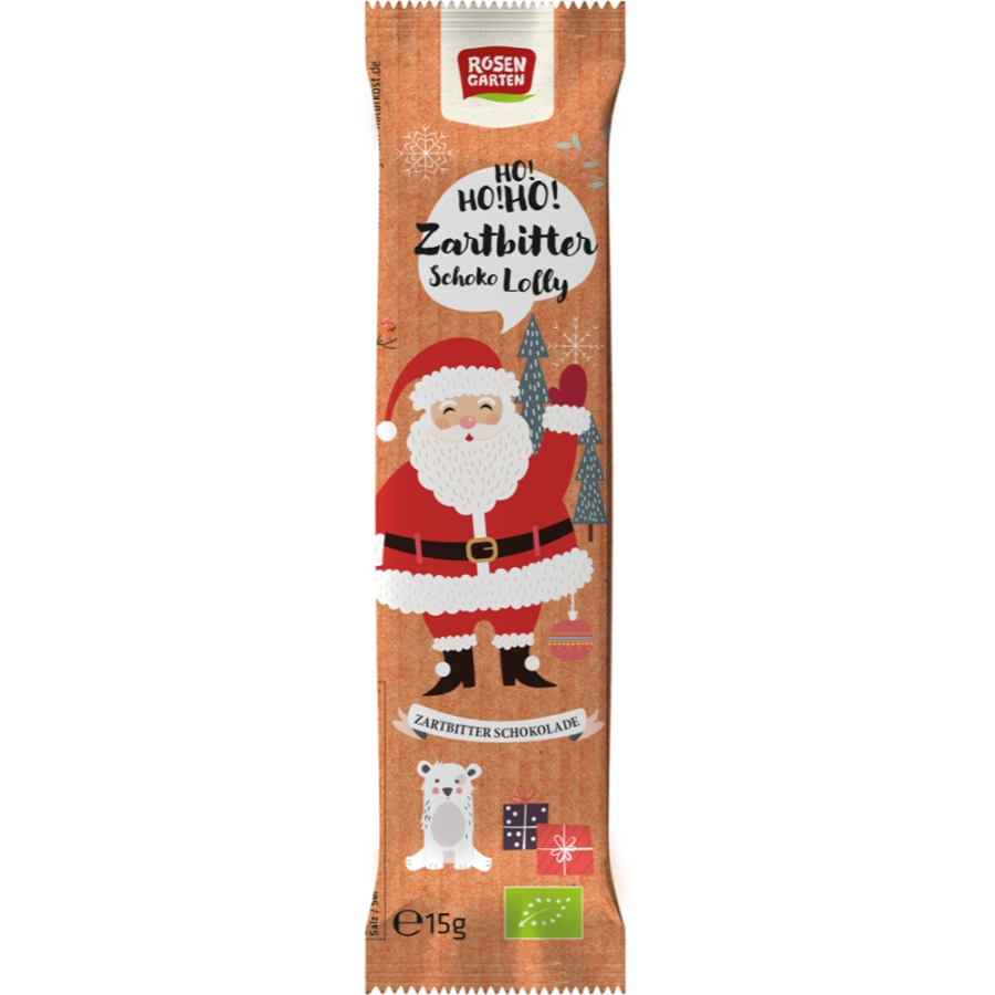 Bio Nikolaus Schokololly Zartbitter