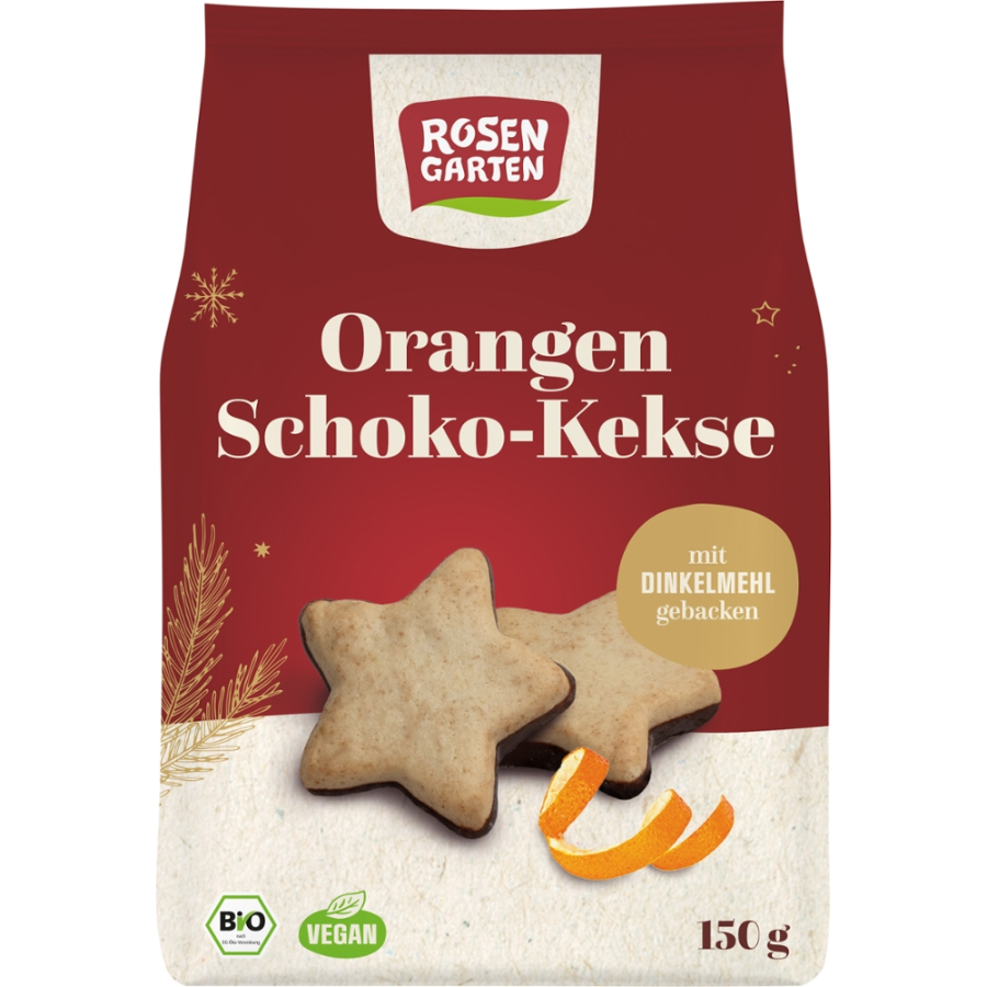 Bio Orangen-Schokokekse