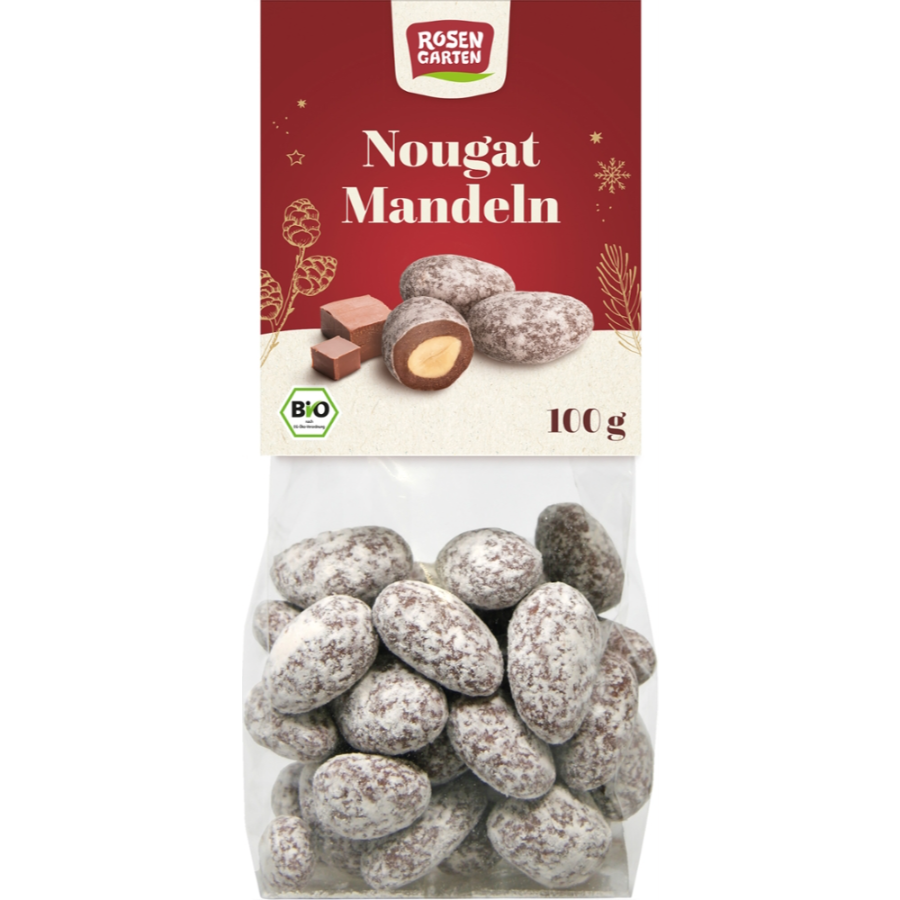 Bio Nougat-Mandeln