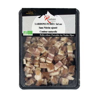 Lardons fumés sans nitrites bio