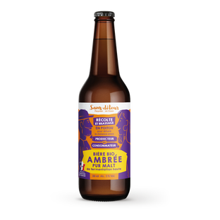 Bière ambrée 5° bio