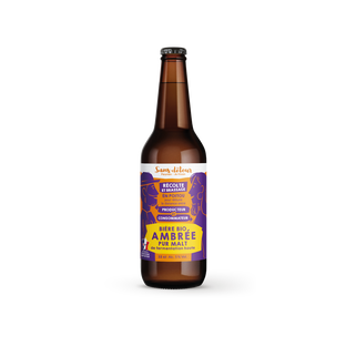 Bière ambrée 5° bio