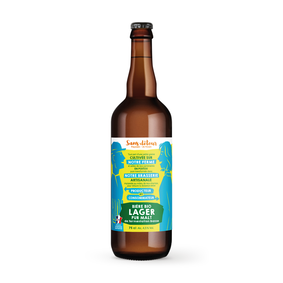 Bière lager 4,5° bio