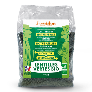 Lentilles vertes bio