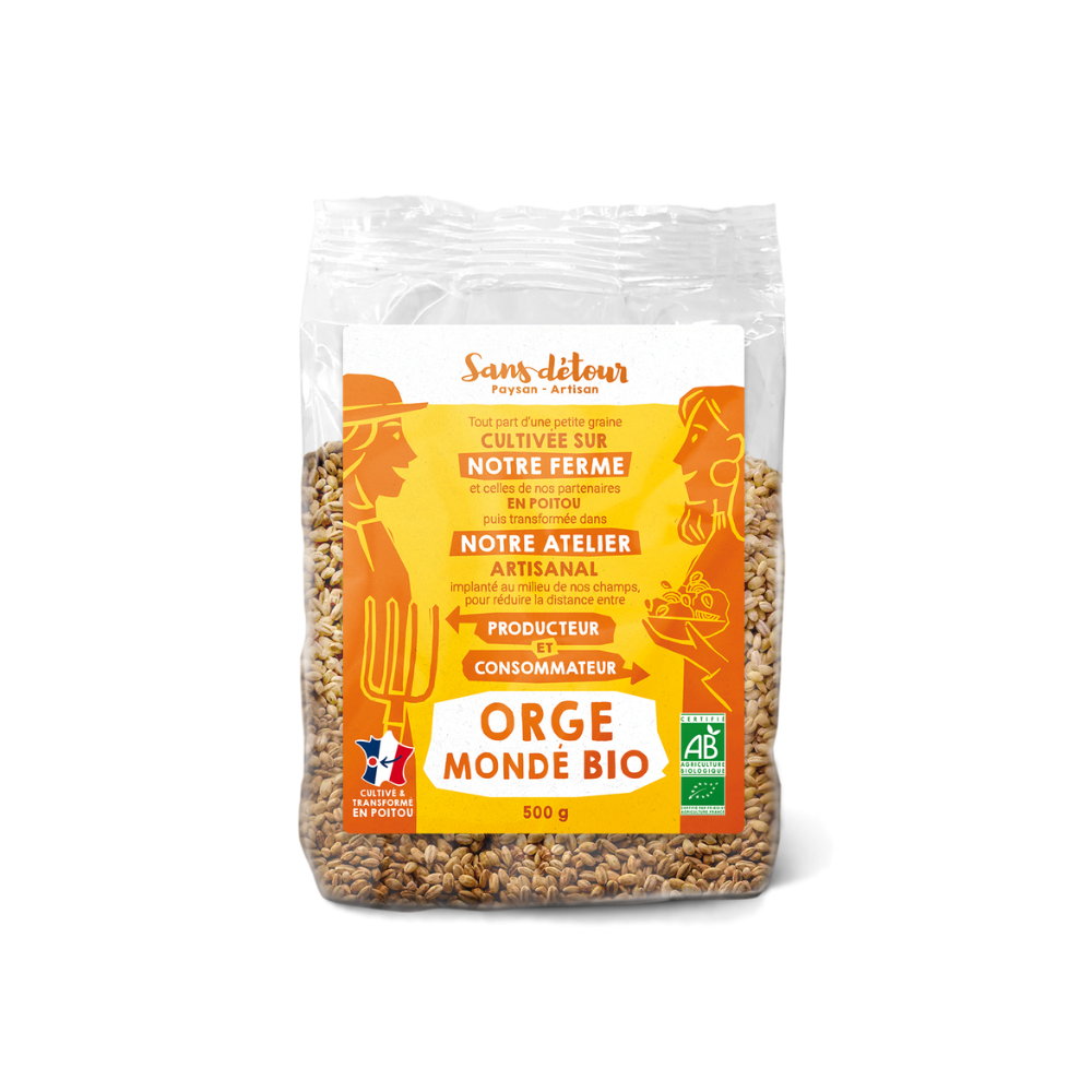 Orge mondé bio