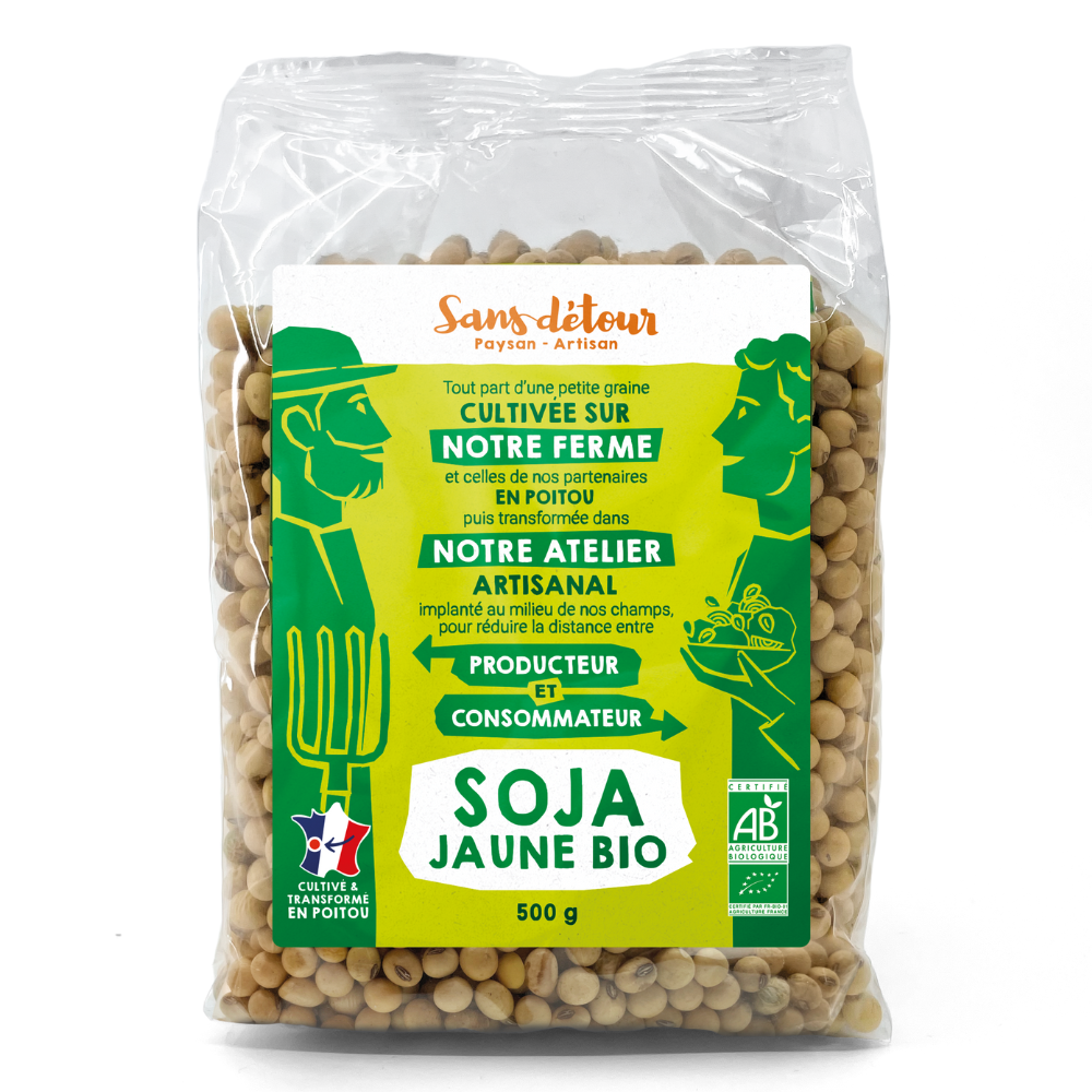 Soja jaune bio