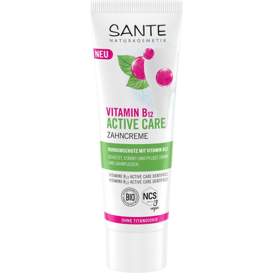 Zahncreme Active Care mit Vitamin B12