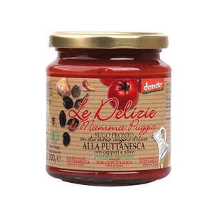 Sauce Tomate Puttanesca Vegan Demeter Bio
