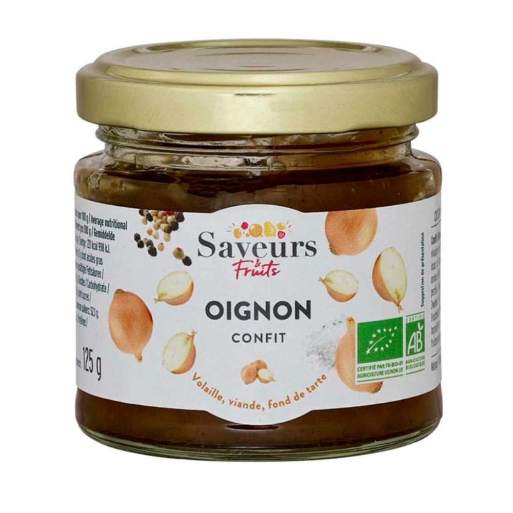 Confit d'oignon bio