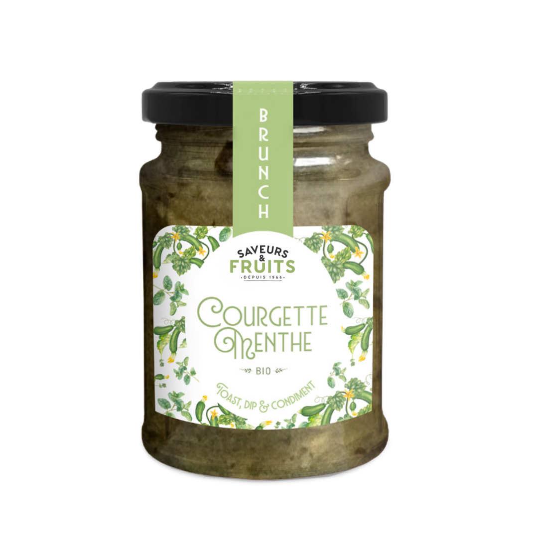 Préparation courgette menthe bio