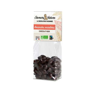 Sachet d’Amandes Entières au Chocolat Noir Bio Équitable