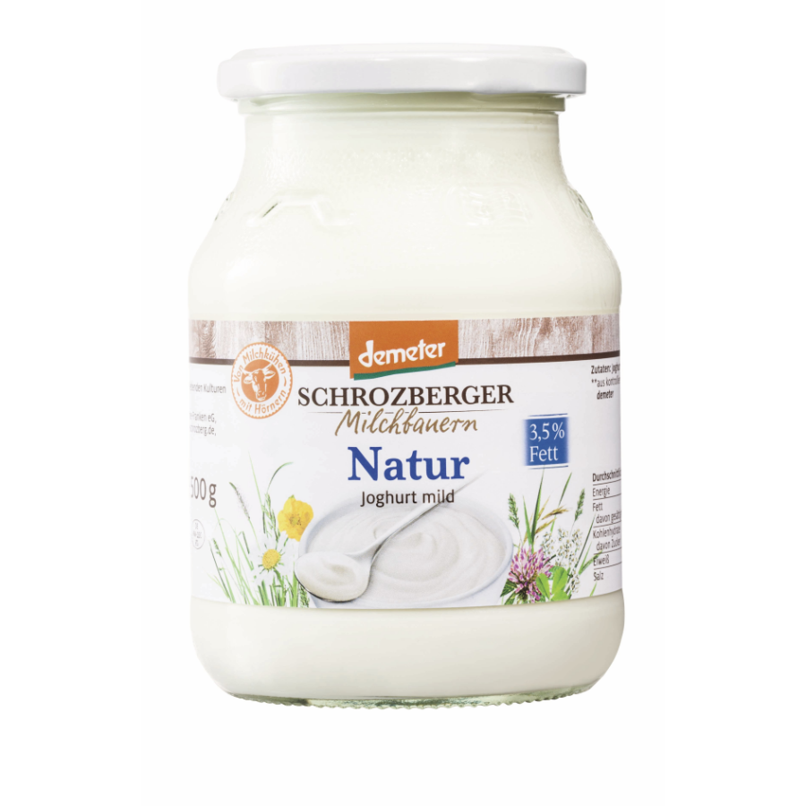 Bio Naturjoghurt 3,5% Fett, demeter