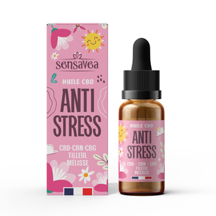 Huile de CBD anti-stress