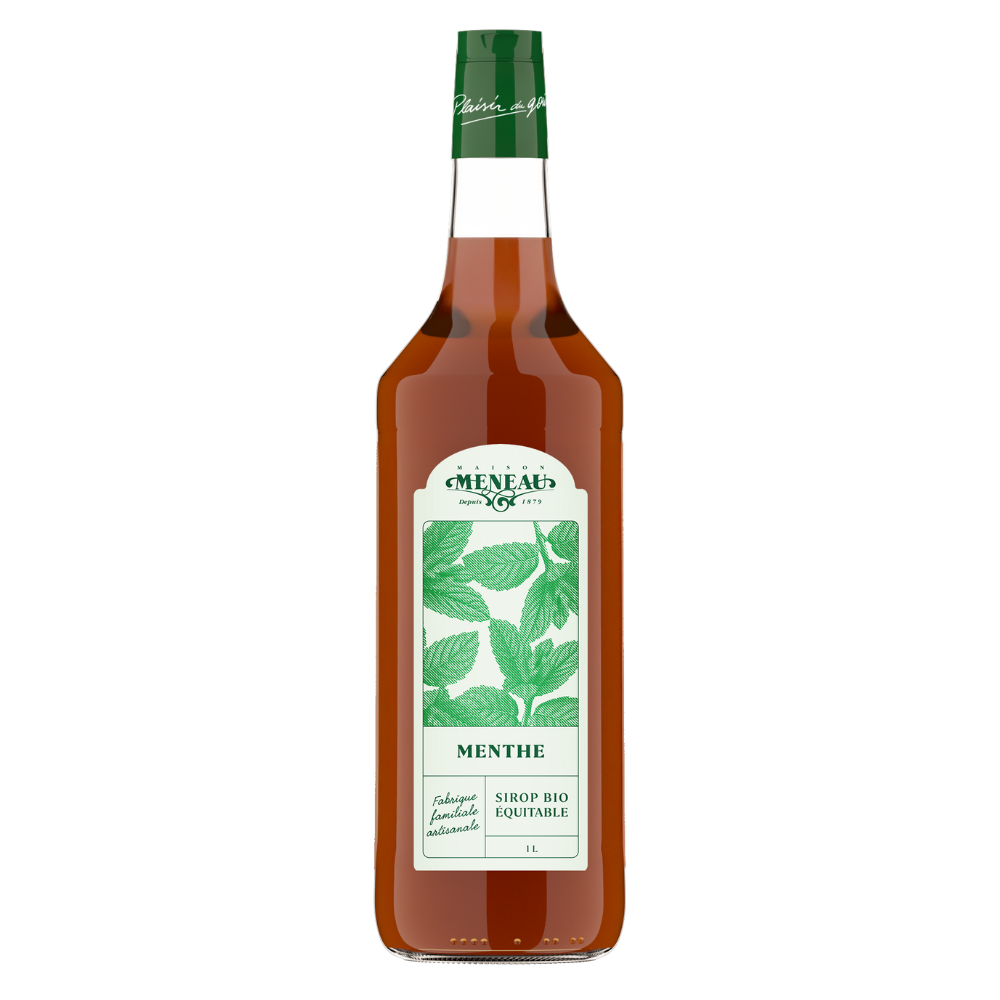 Sirop de menthe bio et équitable