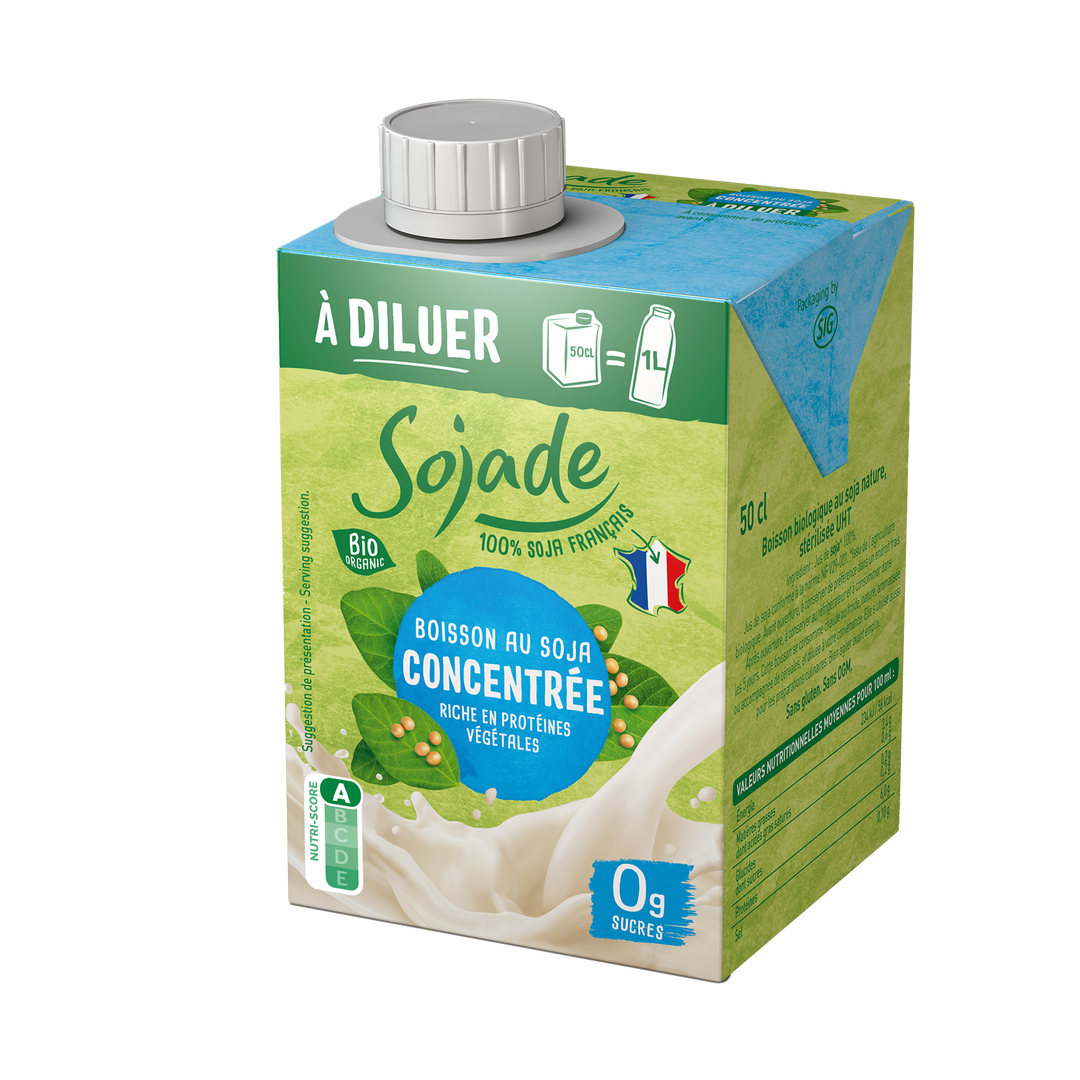 Boisson soja concentrée à diluer bio