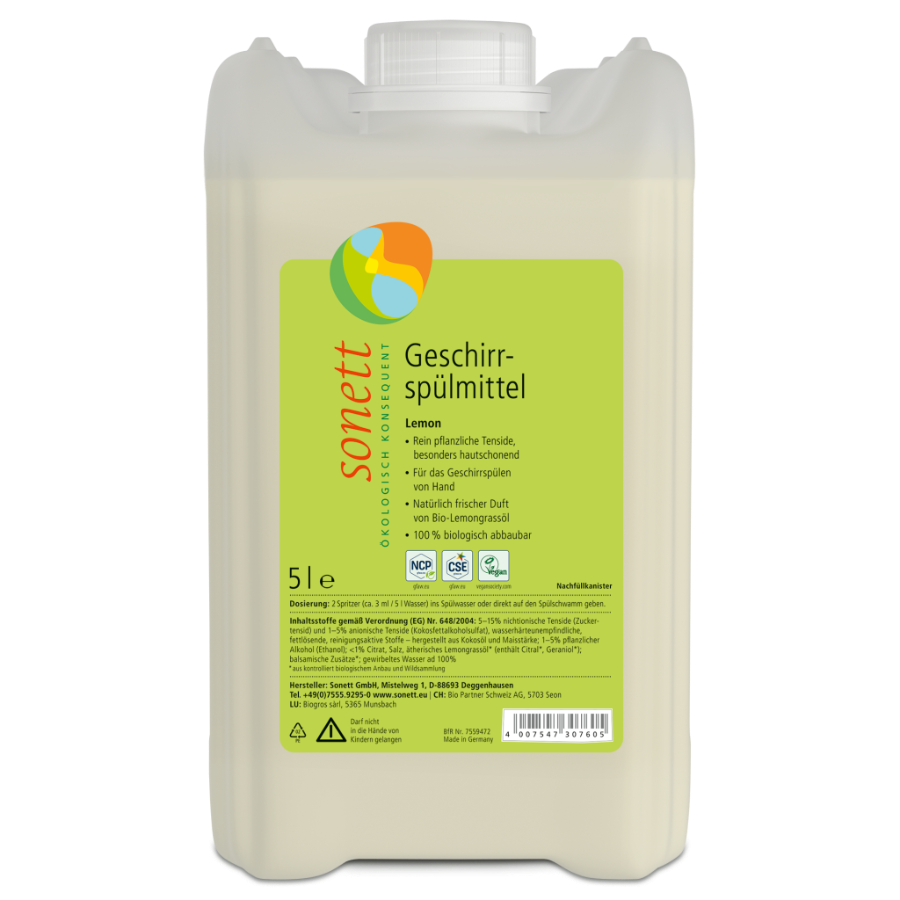 Geschirrspülmittel Lemon, Vorratsgröße 5 l