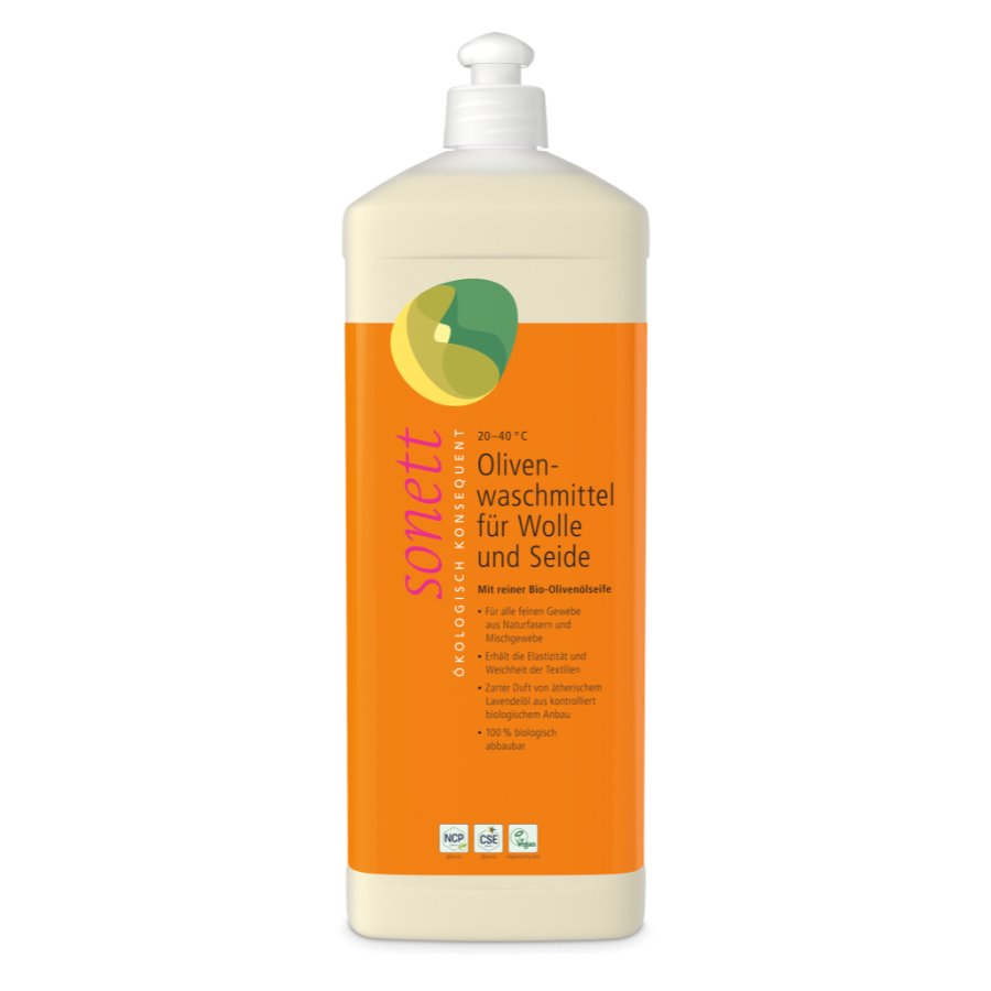 Waschmittel Olive für Wolle & Seide