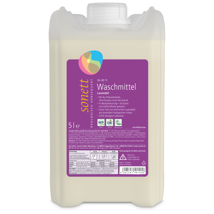 Waschmittel Lavendel, Vorratsgröße 5 l