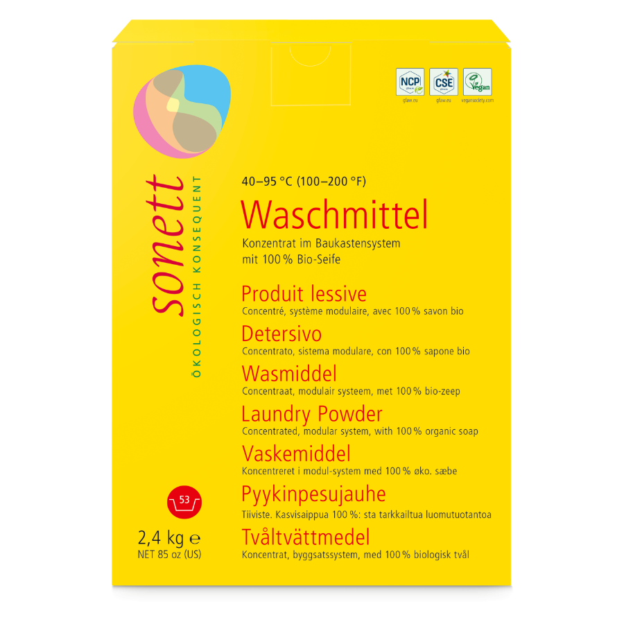 Waschmittel Pulver, Vorratsgröße 2,4kg