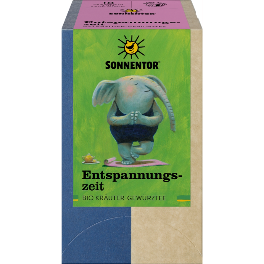 Bio Kräutertee Entspannungszeit, Beutel