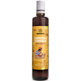 Bio Kurkuma Zitronen Sirup