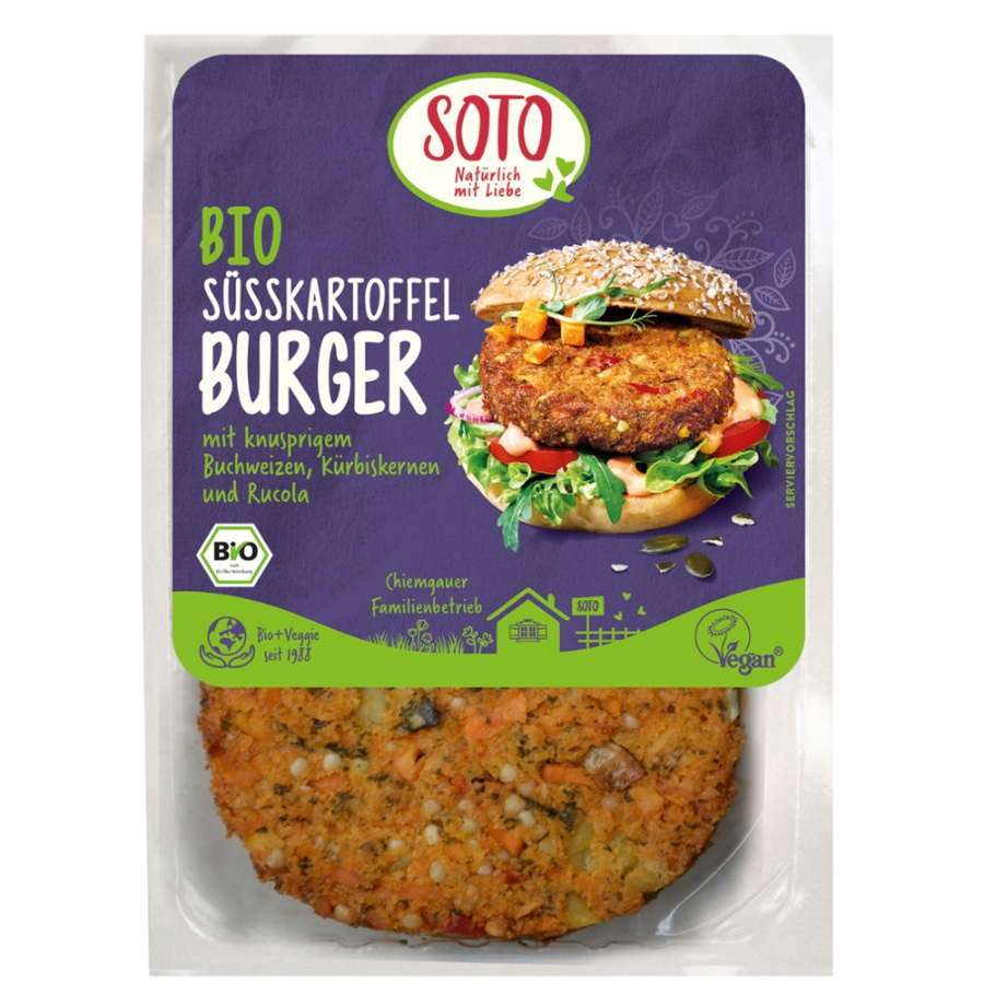 Bio Süßkartoffel Burger