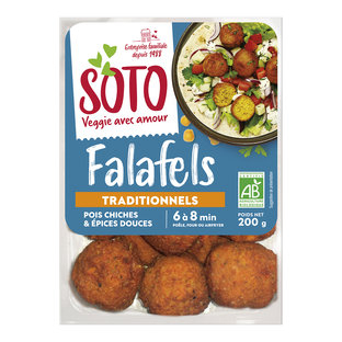 Falafels traditionnels bio