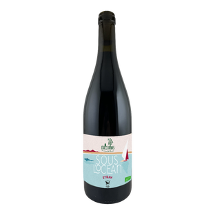 Vin rouge sous l'océan Syrah IGP Pays d'Oc 2023 14° bio
