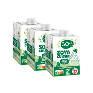Soja cuisine bio - 3x20cl