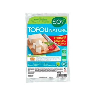 Tofu Nature Format Familial Bio