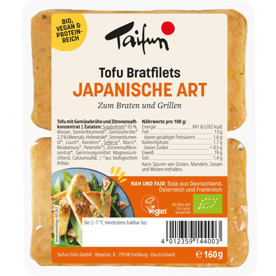 Bio Bratfilets Japanische Art