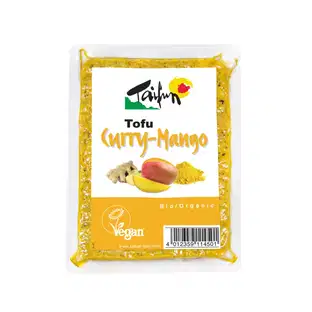 Tofu curry mango bio