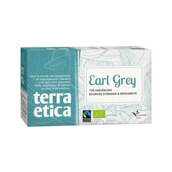 Thé earl grey bio x 20