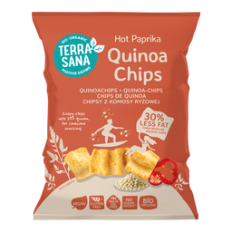 Chips de quinoa au paprika fort bio