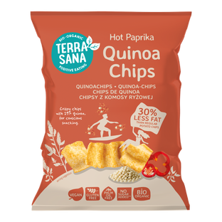 Chips de quinoa au paprika fort bio